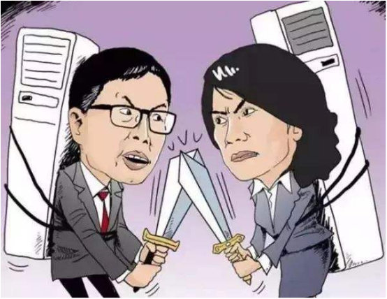 奥克斯竞争对手,格力董小姐和奥克斯