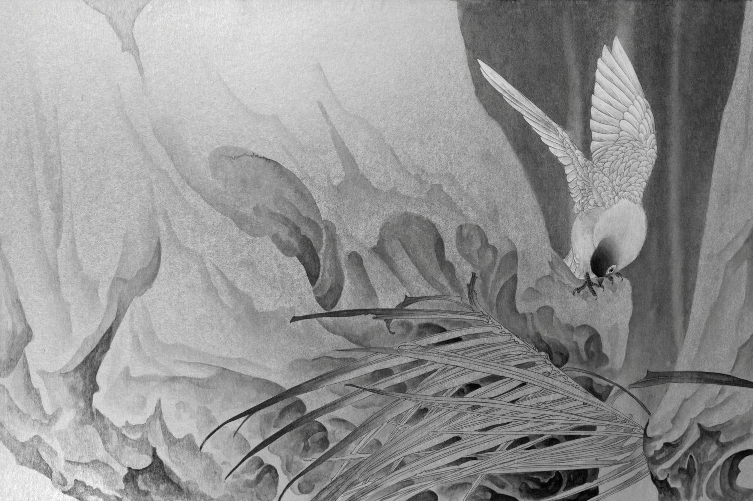 工笔花鸟的教学解析,工笔花鸟技法教学