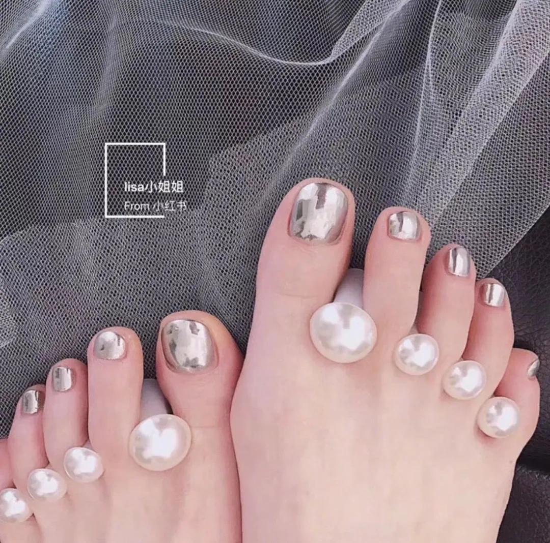 日式美甲颜值超高的美甲,报复性消费来啦