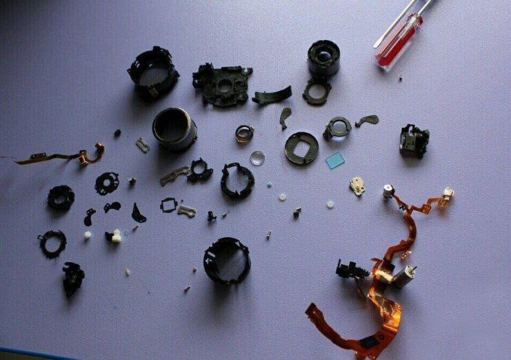 数码相机镜头内部构造,相机镜头拆解方法