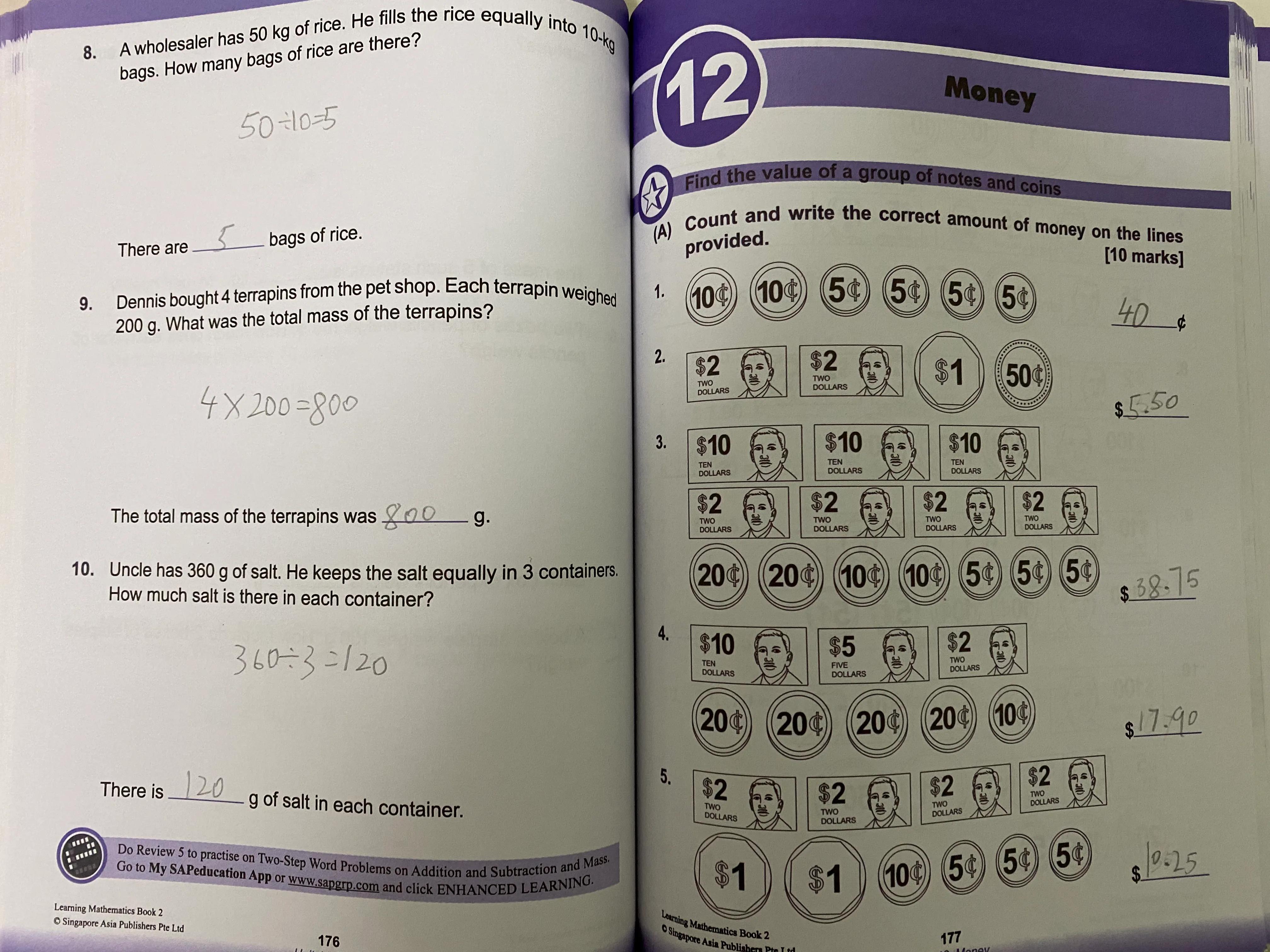 新加坡数学练习册,新加坡幼儿园数学原版练习册