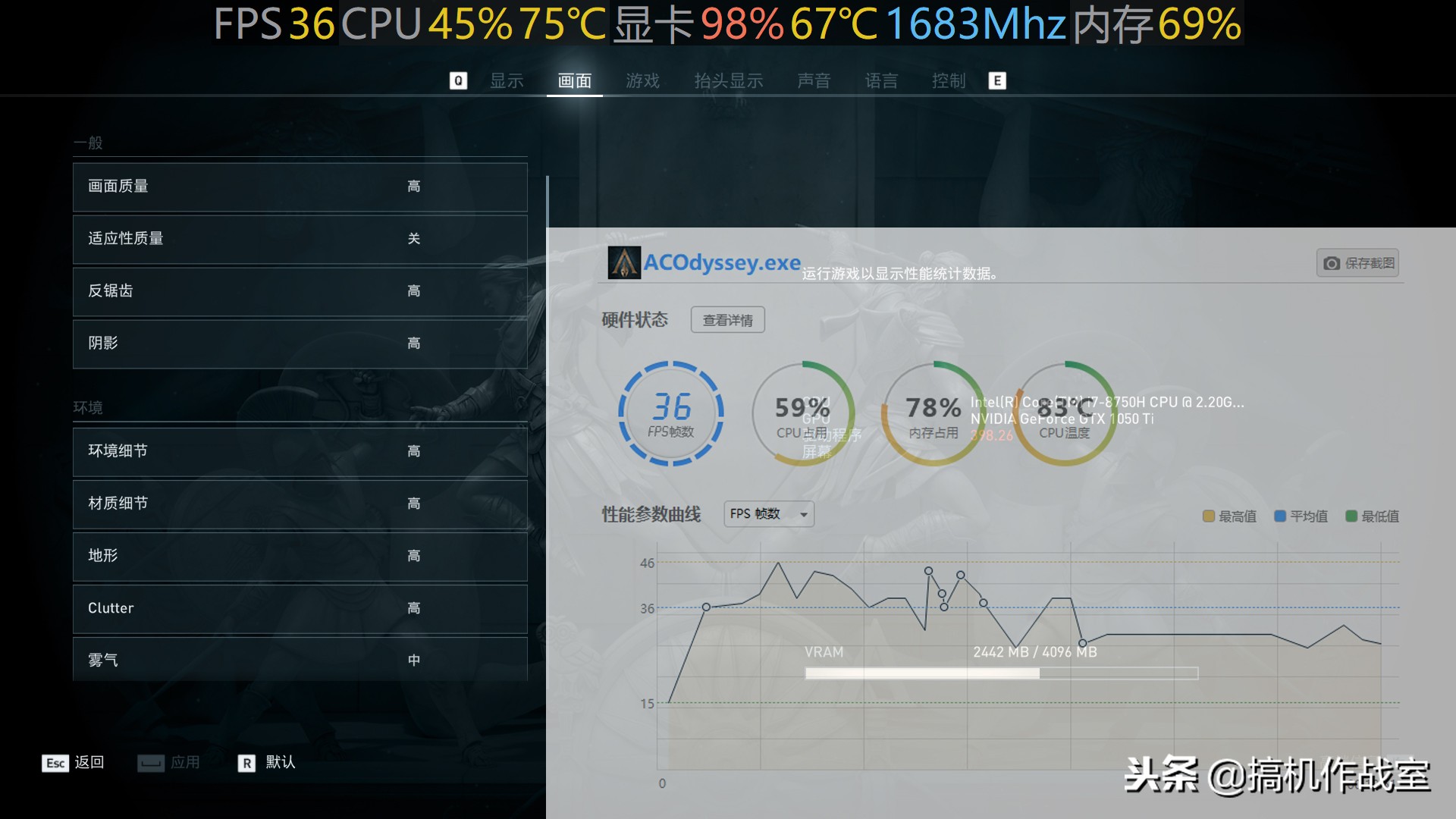 刺客信条奥德赛评价,刺客信条奥德赛4060ti画质设置