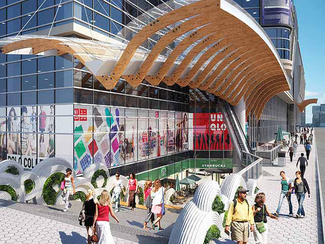 公园商场一体化设计,公园式商业街设计理念