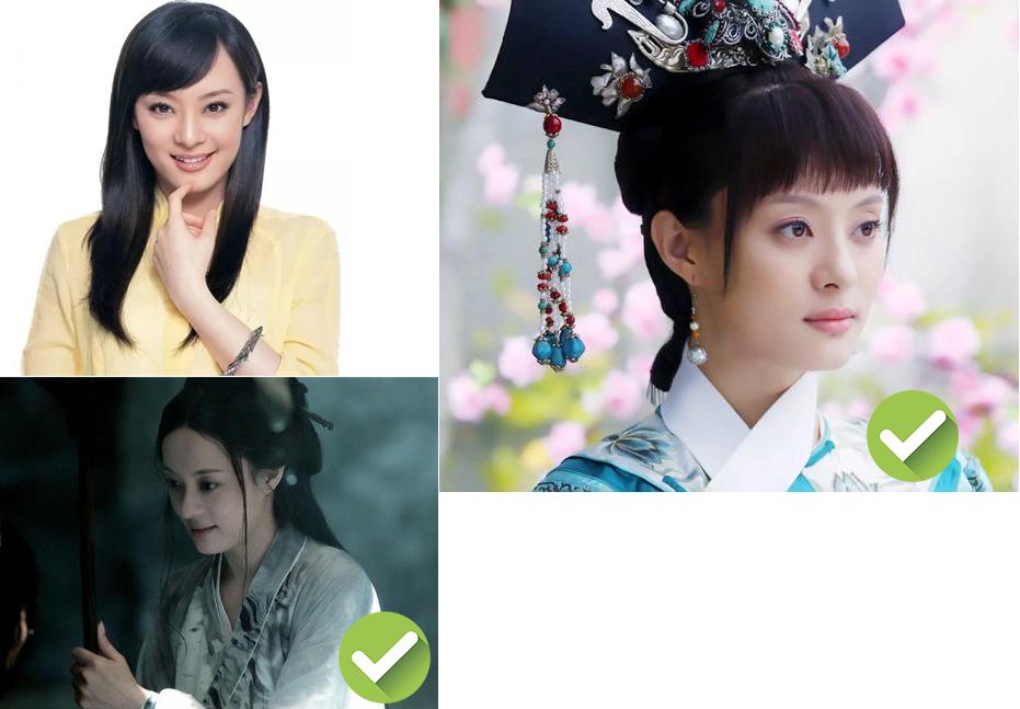 方脸明星干练发型孙俪,孙俪脸型适合什么发型