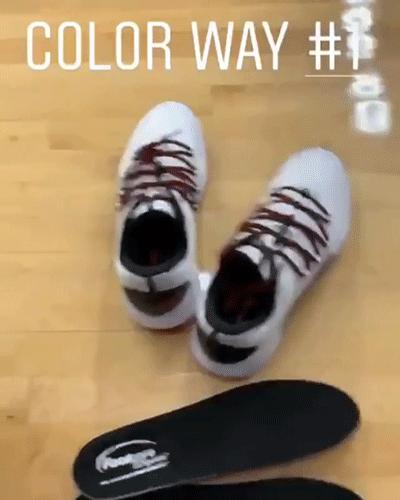 塔克上脚球鞋一览表,nba鞋王塔克赛场球鞋