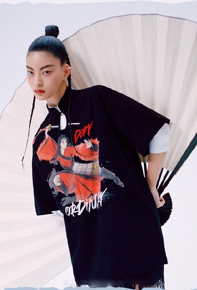 花木兰太平鸟汉服,太平鸟联名梅花