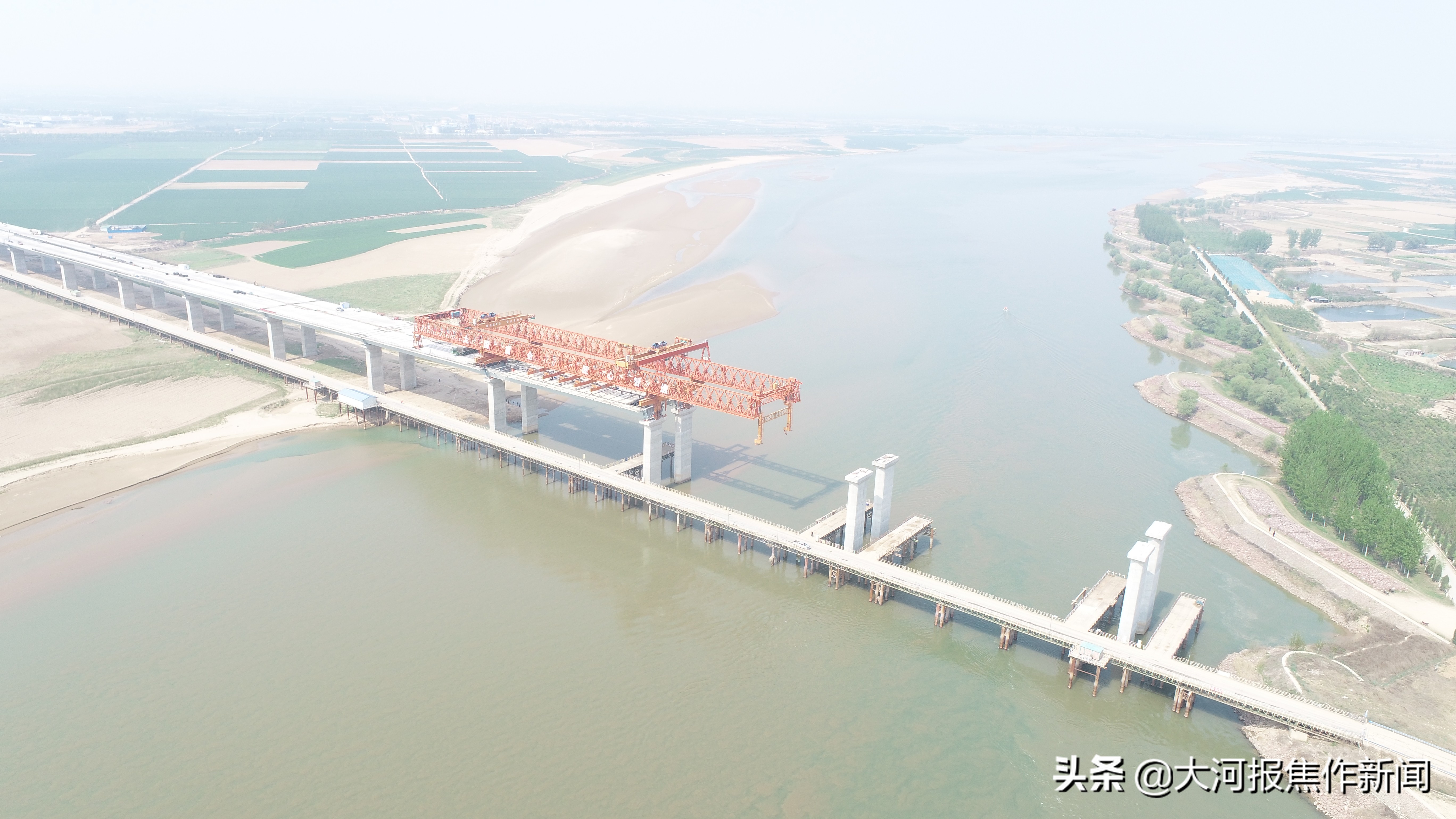 乐高巨型水上大桥,乐高黄河重型卡车