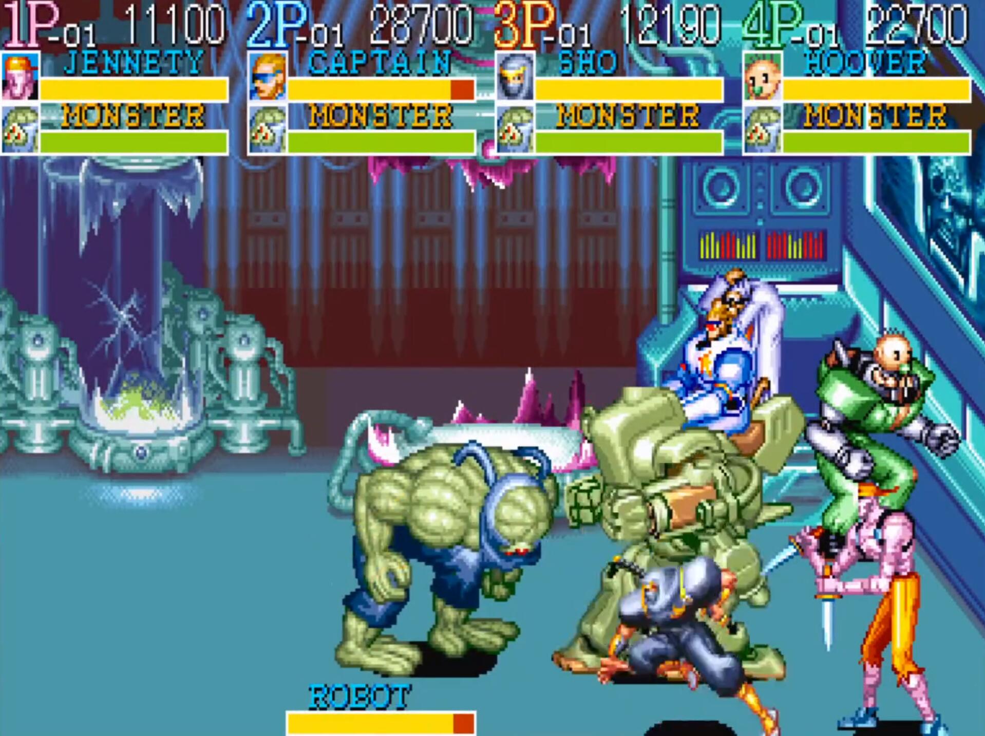 怀旧经典街机《名将》：打击改造人犯罪集团，四兄弟拯救银河系