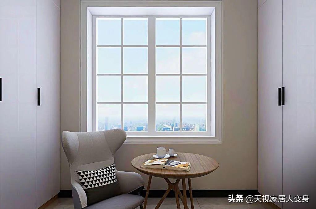 两室一厅卧室太小怎么改造,13平的主卧怎样改成2个卧室