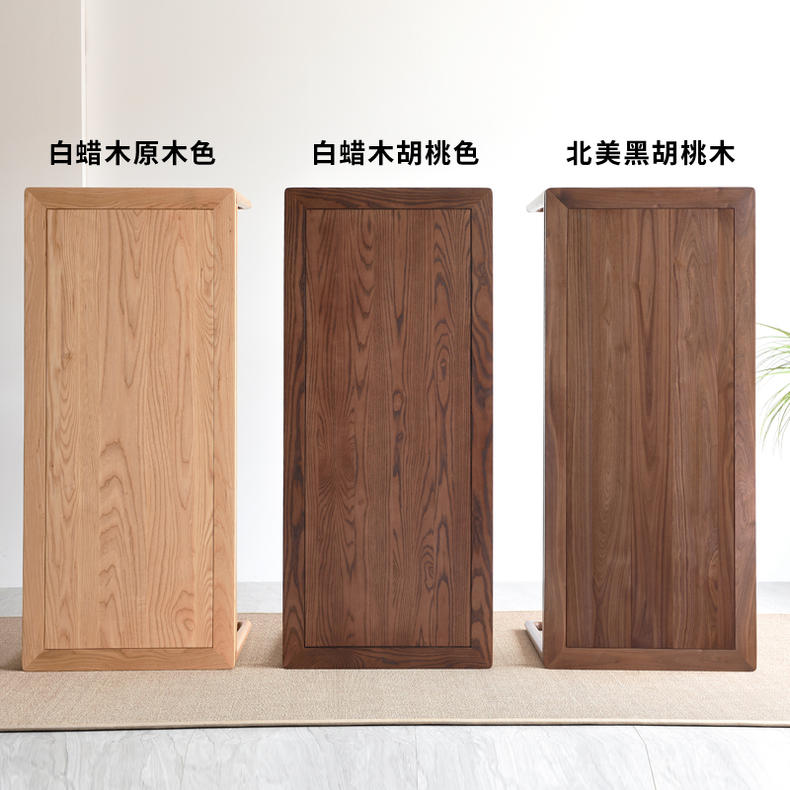 日式茶室书桌禅意设计,原木茶台书桌一体禅意