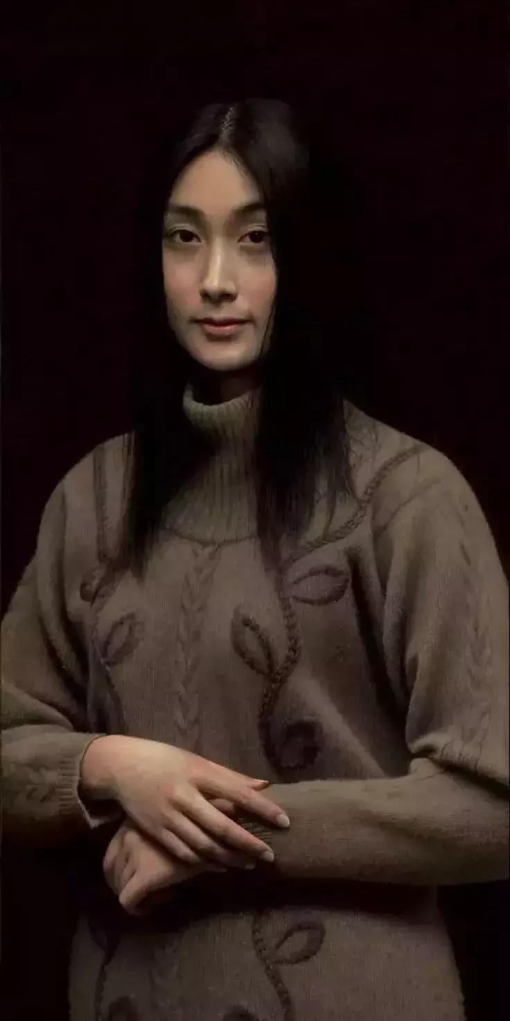 冷军的超写实绘画是造假的?画画40年代的作品都在这了,你来鉴别