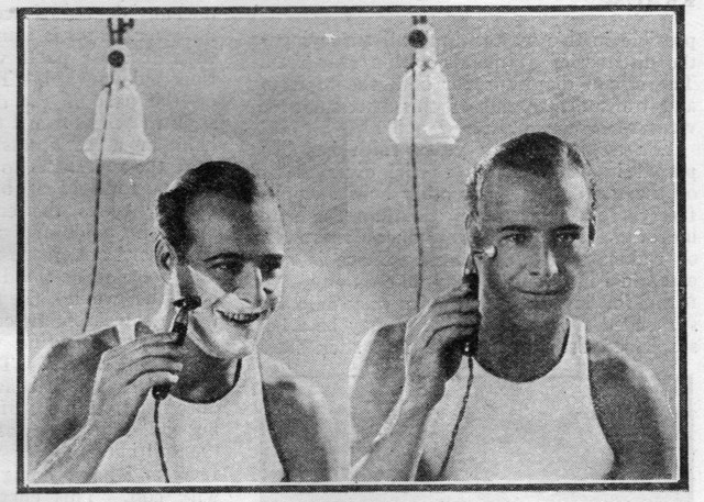 男士剃须三个阶段,男人剃须历史