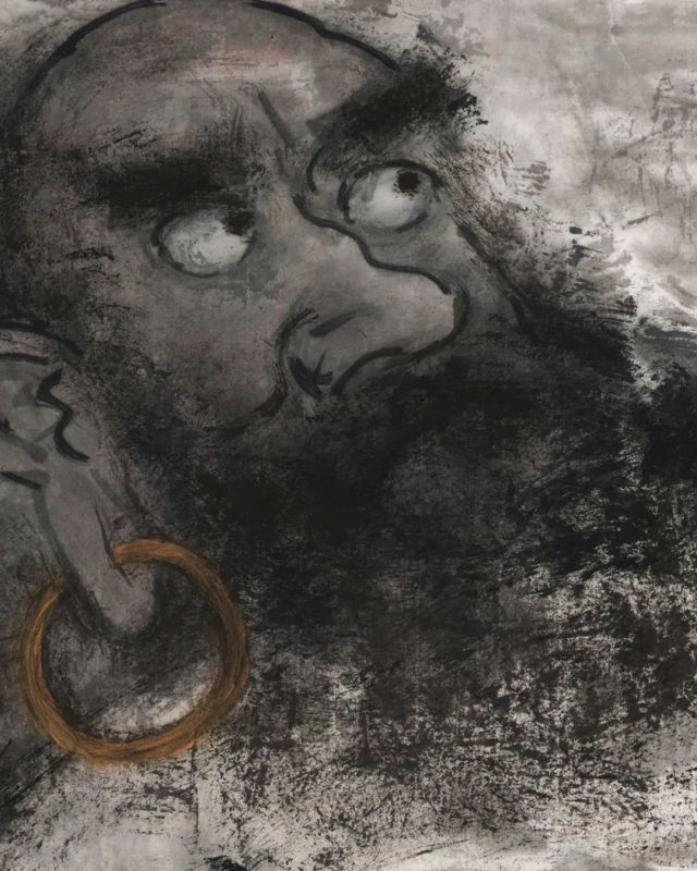 一念起陆尚绘达摩系列,一念起陆尚新绘达摩系列