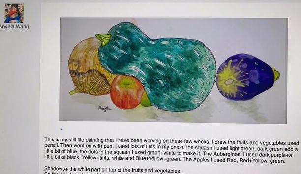 王诗龄绘画作品孔雀,王诗龄画的孔雀怎样