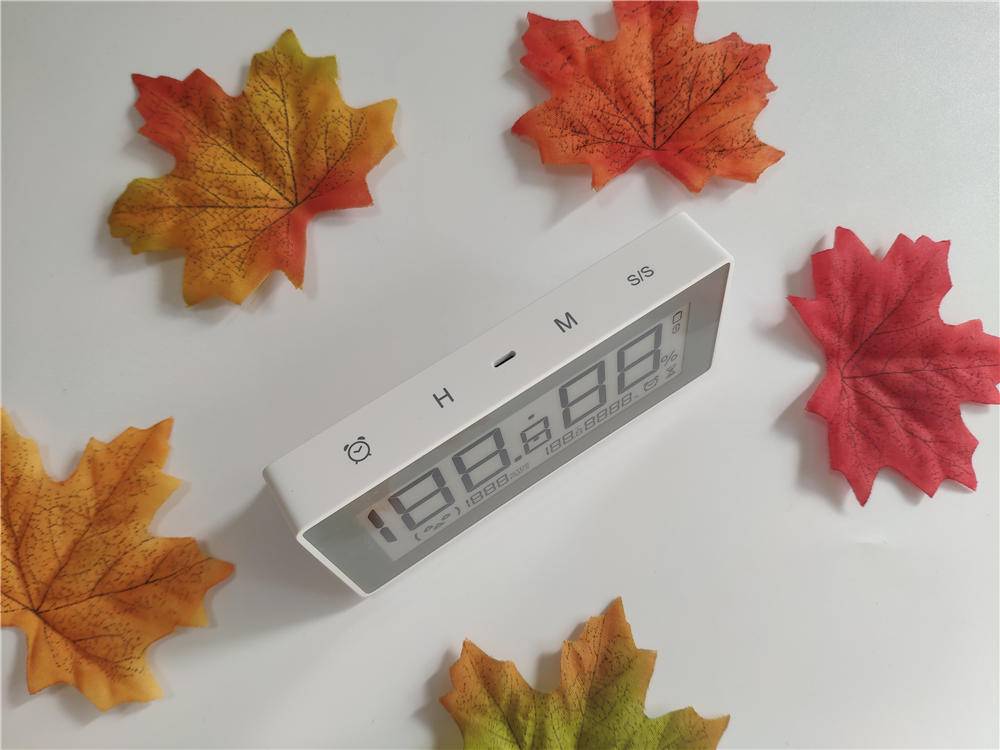 米家秒秒测温湿度计,秒秒测温湿度智能时钟