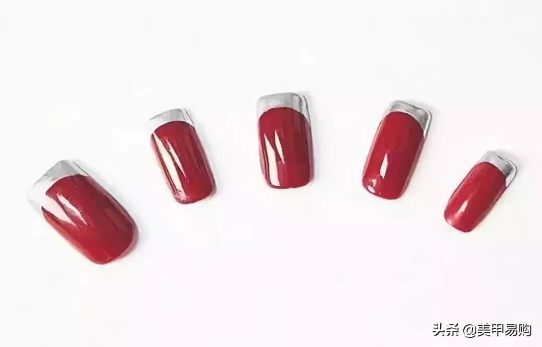 不一样的法式美甲款式图片,不同甲型的美甲教程