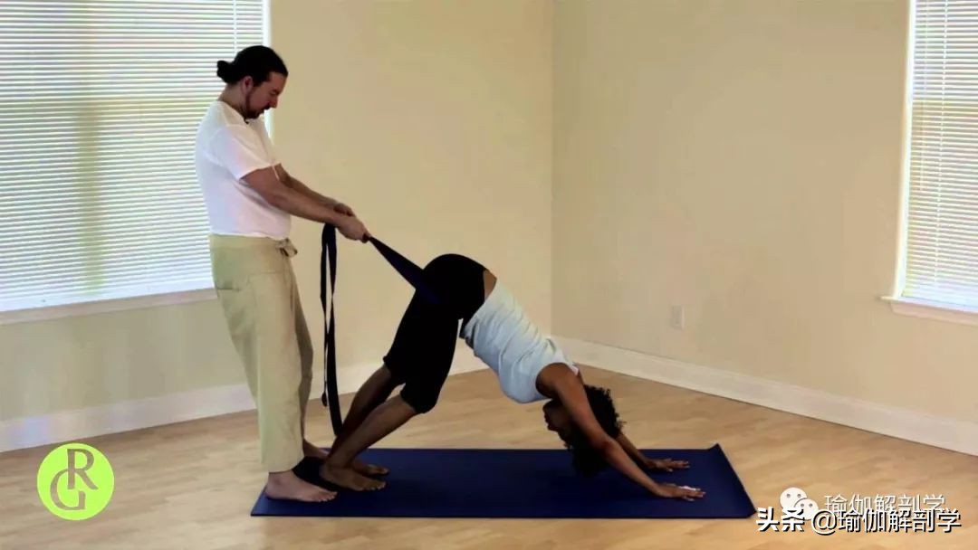 瑜伽下犬式脚迈不到前面怎么办,瑜伽下犬式臀部抬不起来怎么办