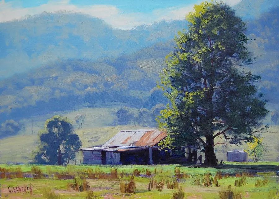 世界级风景大师的油画作品,世界著名油画大师的风景油画