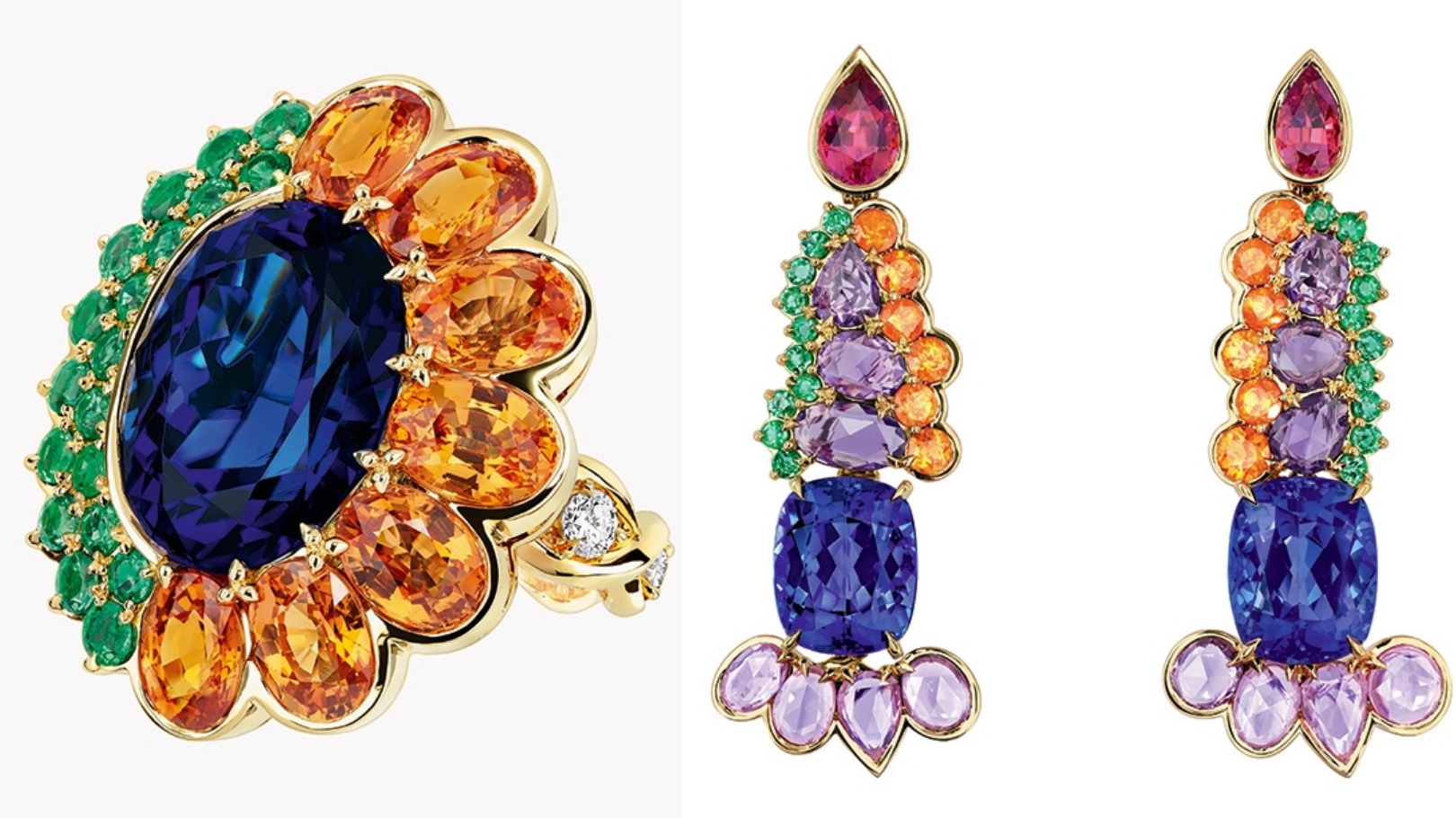 坦桑石首饰排行榜,大牌坦桑石珠宝