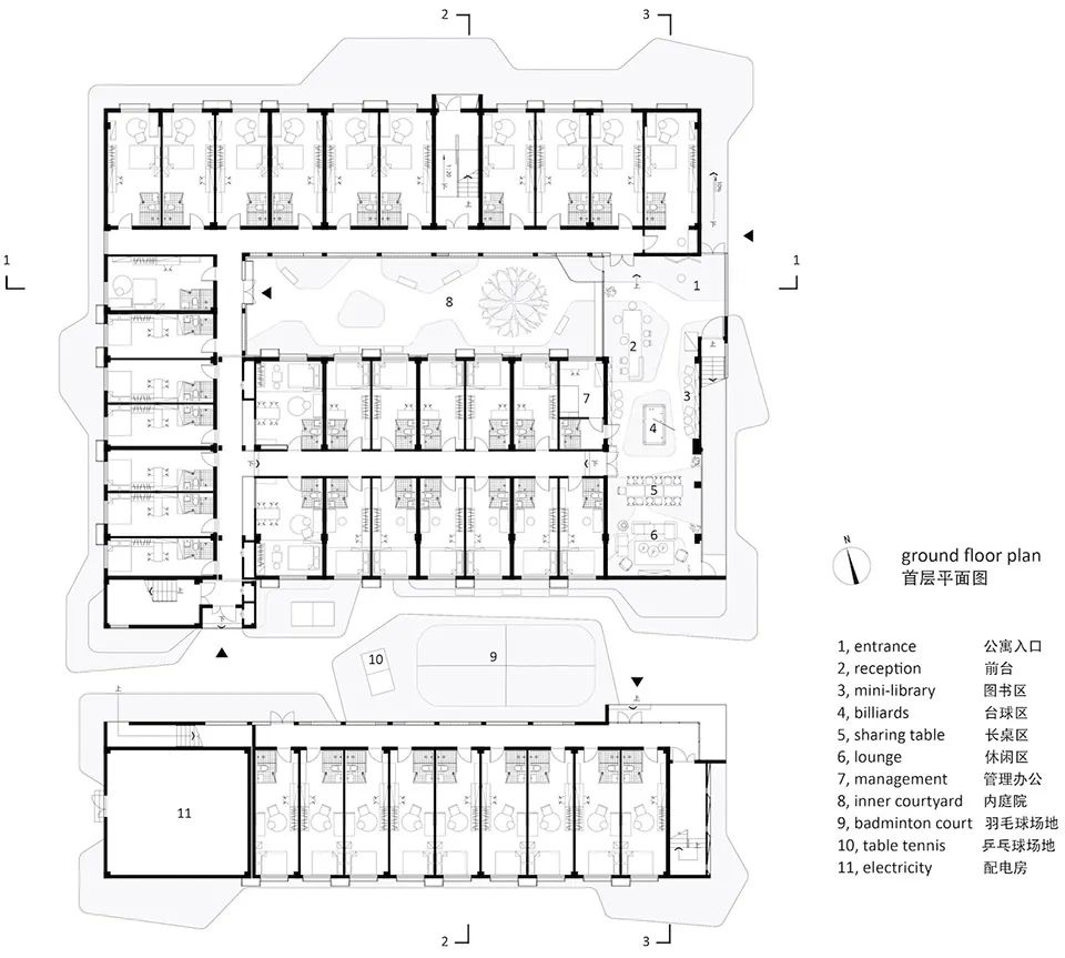 公寓平面图解析,复式公寓平面规划