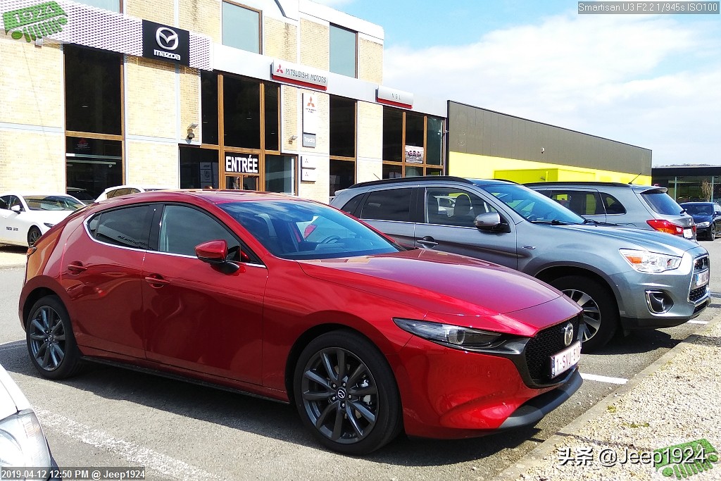 欧洲4S店实拍系列之Mazda,1---马3，我眼里最帅的两厢车