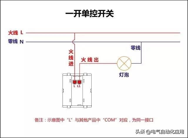 4个接线的点火开关接线视频,四开开关12个接线口怎么接线图解