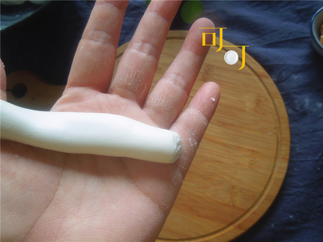 糯米豆沙圆子的做法,豆沙糯米圆子甜品