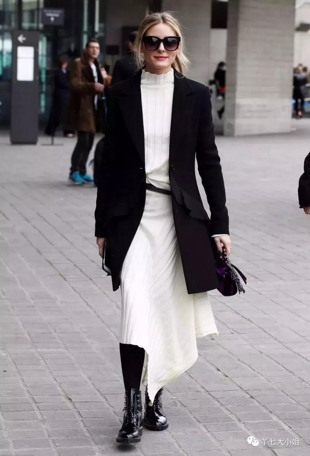 针织裙可以让你大方又得体,针织裙冬款气质减龄洋气