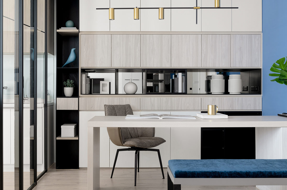 令人愉悦的家居配色,低调舒适质感家居环境