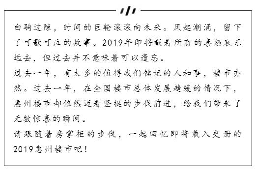 惠州年度盘点,2022年惠州仲恺土拍汇总