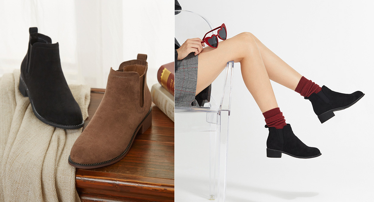 切尔西靴怎么穿才不像基本款,粗短腿挑选切尔西靴