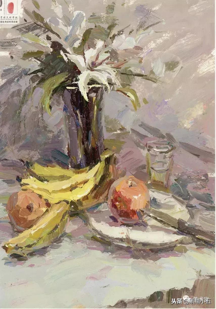 国美素描高分卷子图片,国美色彩高分卷2012