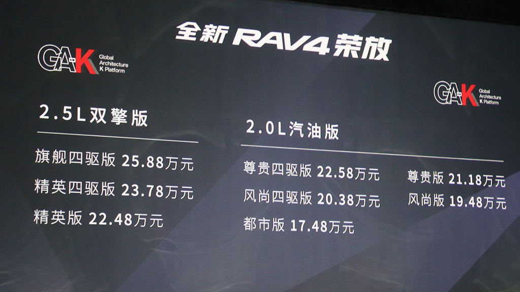 本田crv混动与rav4荣放混动哪个好,rav4混动版上市