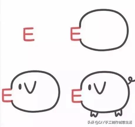 简笔画超简单步骤3笔,简笔画超简单教程