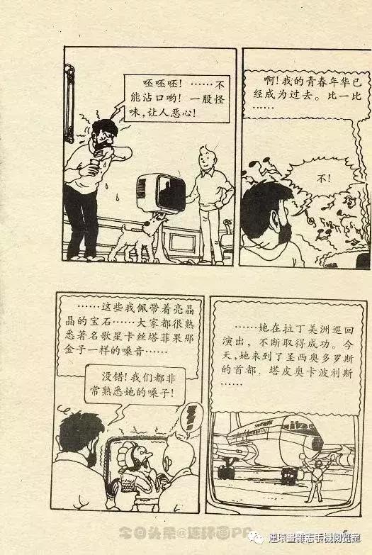 丁丁历险记之丁丁在刚果,丁丁历险记丁丁被石头绊倒