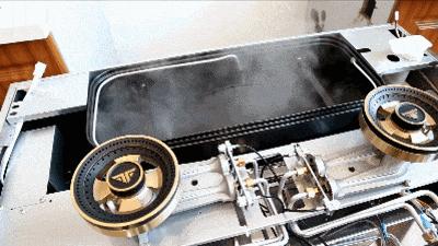 下吸式集成灶怎么清洗,集成灶自动蒸汽清洗功能