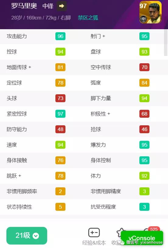 实况足球老马状态,实况足球增能范尼斯特鲁伊和克圣