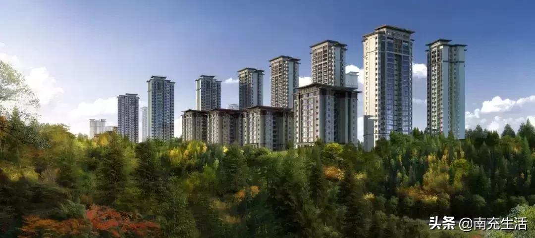 南充市鸿通桃花源,南充鸿通桃花源实景图