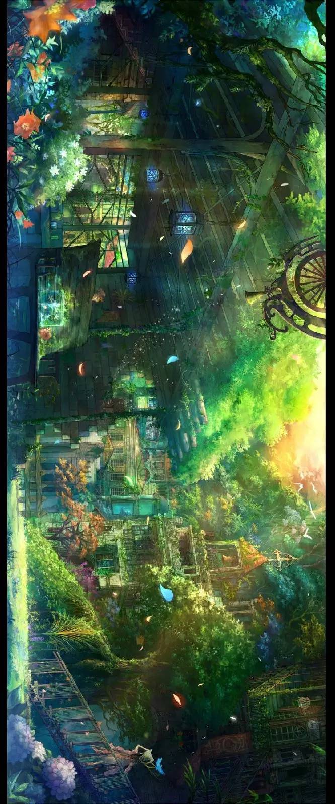 一组非常有意境的动画场景