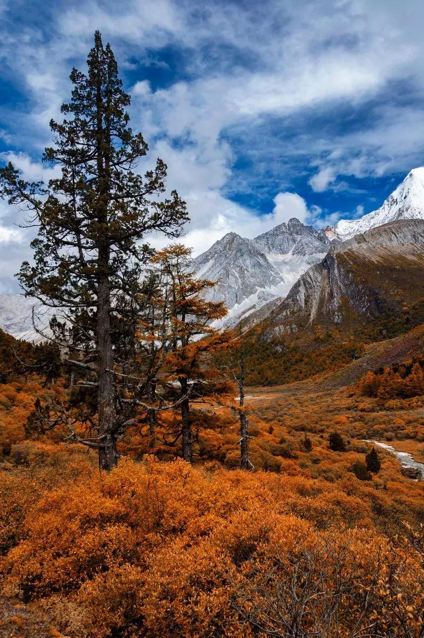 九月下雨天去稻城,辞职去稻城亚丁
