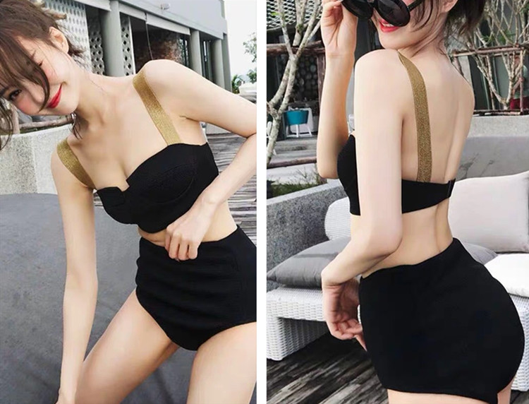 海滩泳衣清爽又时髦,海边度假必备沙滩裙泳衣