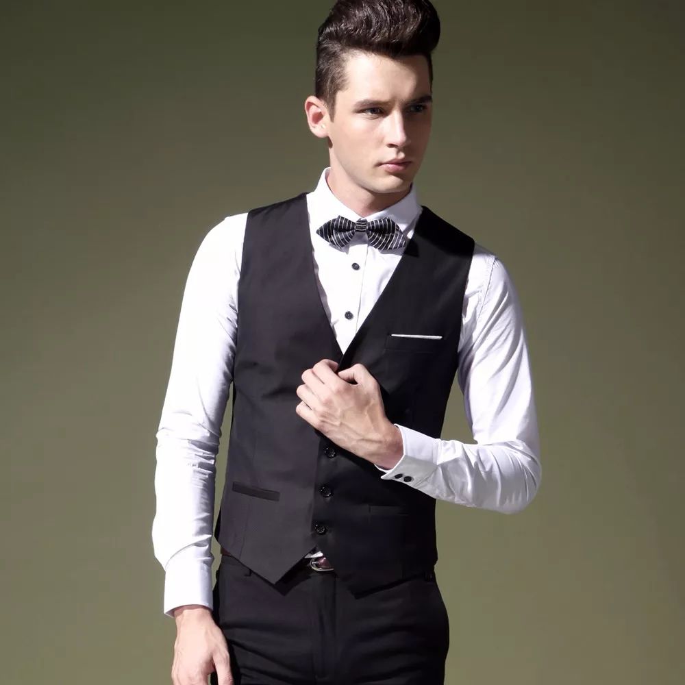 秋季马甲怎么搭配男,初秋最潮搭配马甲裙穿搭技巧