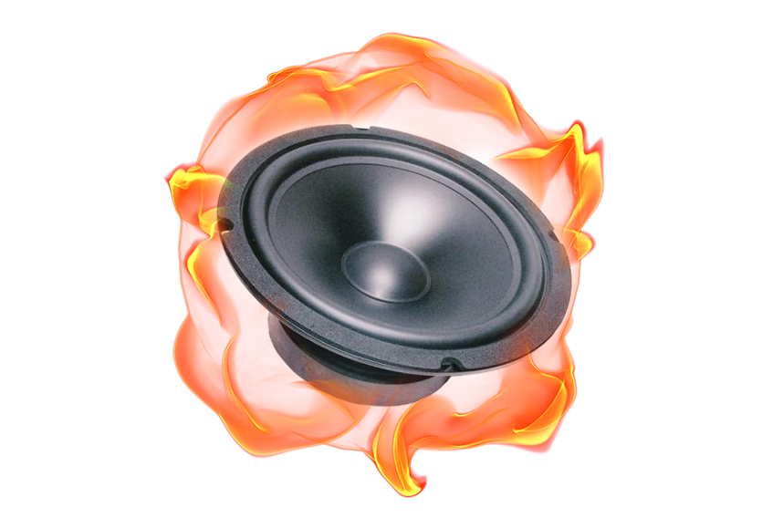 低音喇叭为什么容易烧坏,音箱喇叭怎样不被烧坏