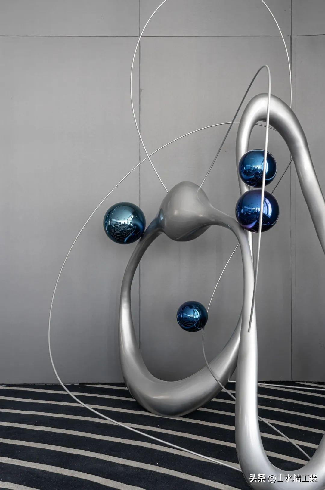 中国十大公装设计「山水精工装」丨赋予自然情绪的办公样板间