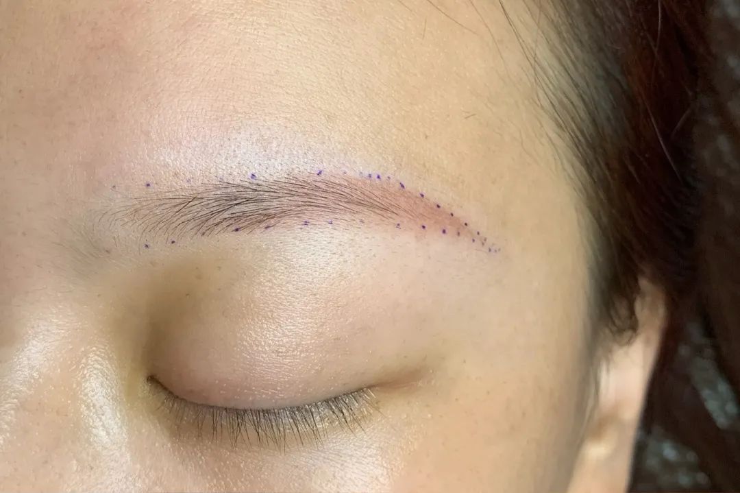 纹绣师必学的七种眉型教程,初学纹绣实操做眉