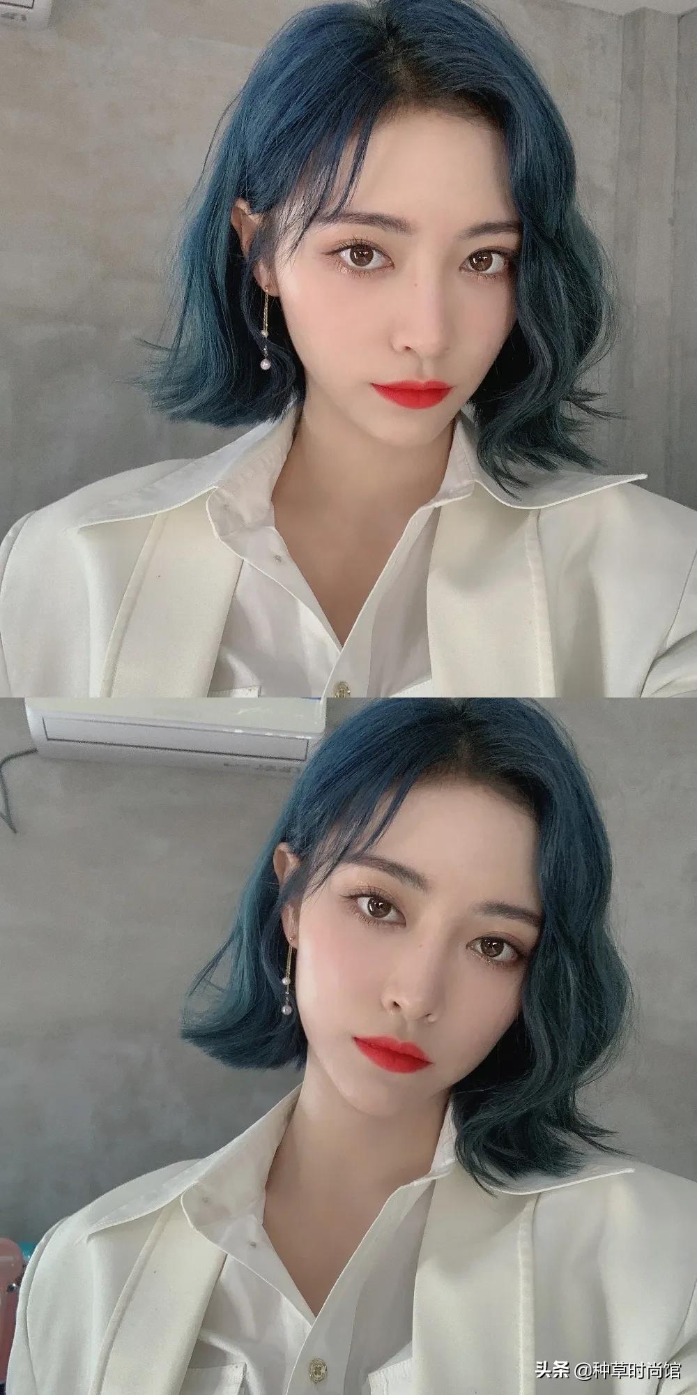 过年就染这7款发色很好看哦,暑假最适合染的两款发色