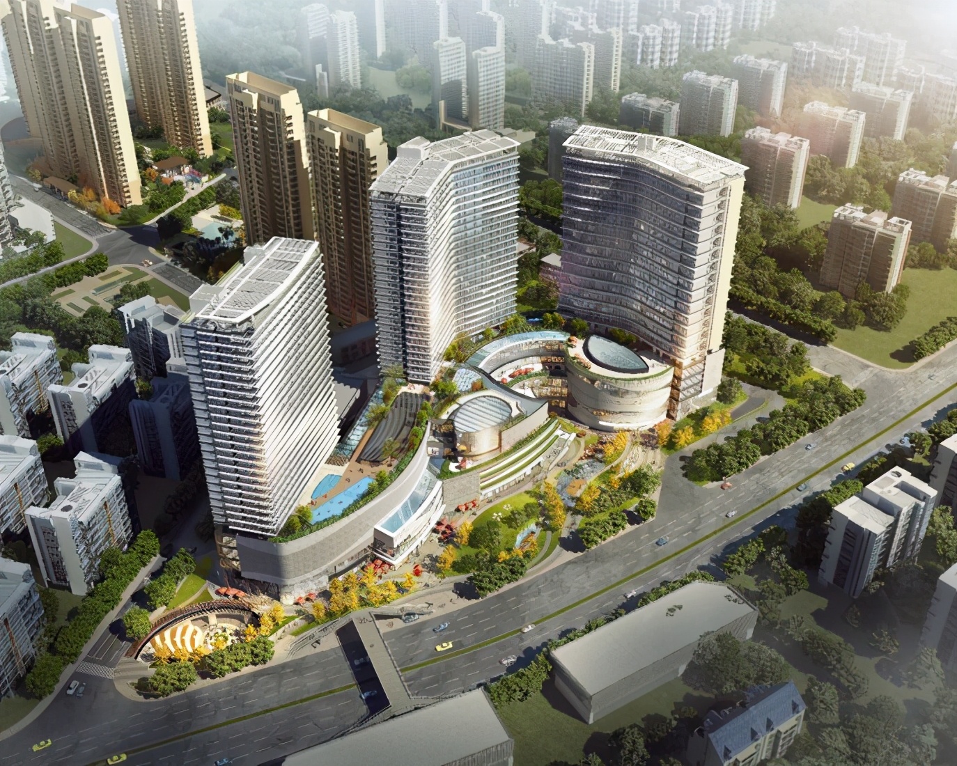 广州天河金茂广场面貌,广州天河金茂广场公寓开盘价格