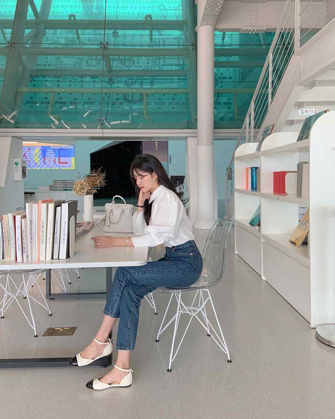 韩系复古甜美洋气衬衫,韩版法式设计感小众衬衫宽松甜美