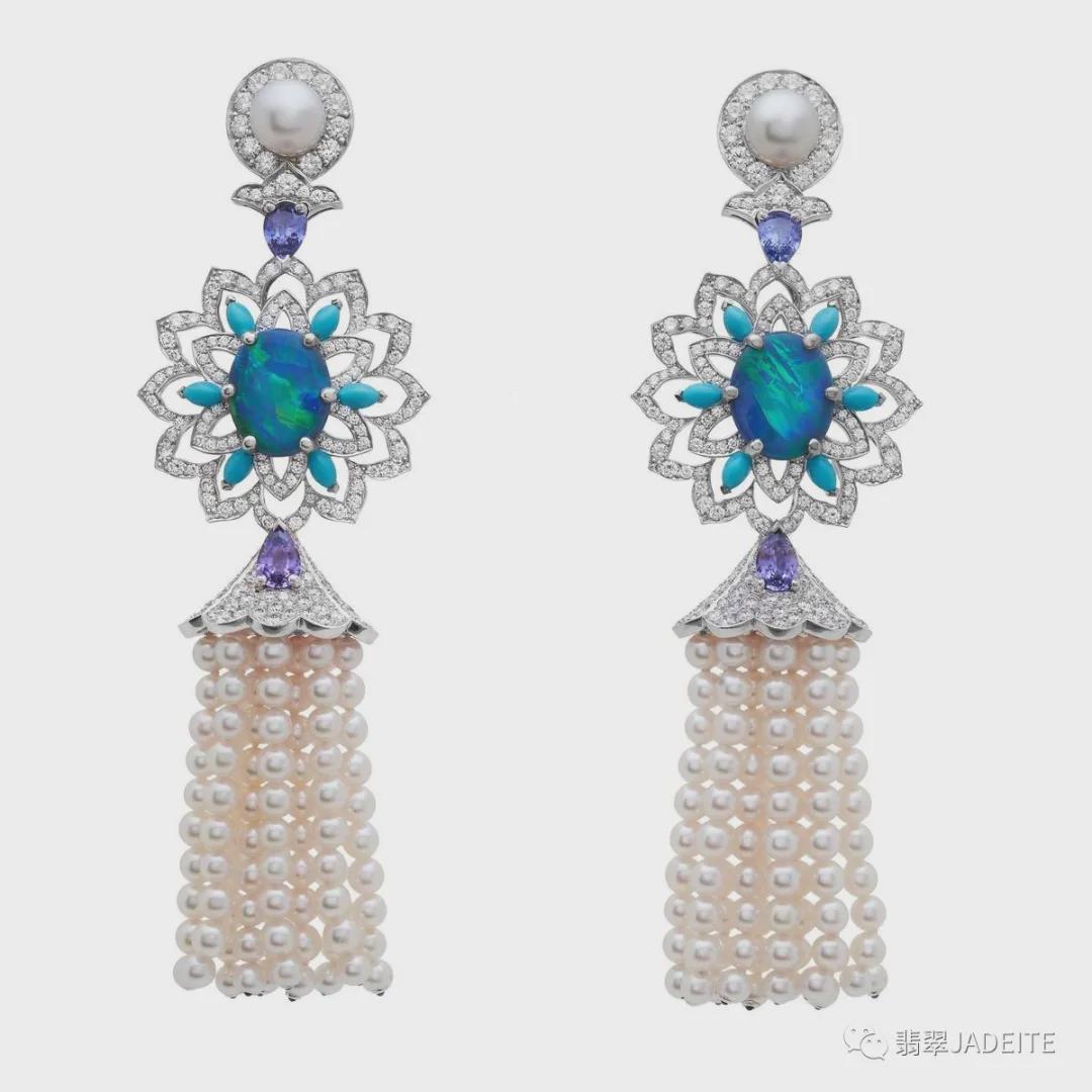 课堂|世界顶级奢侈品牌这些年重金打造的欧泊首饰（上）