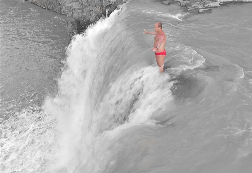 全球最高瀑布跳水者,世界瀑布跳水第一人